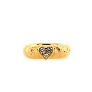 Tiffany & Co. I Love You Ring 18K Yellow Gold with Diamonds -